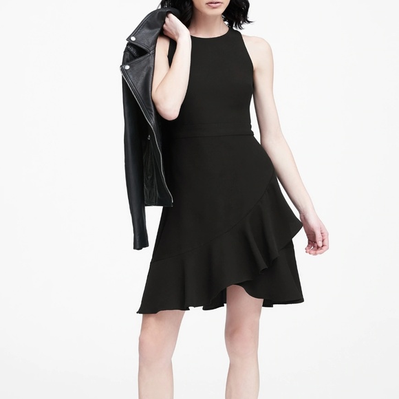 Banana Republic Dresses & Skirts - NWT Banana Republic Ruffle Wrap Racerback Dress